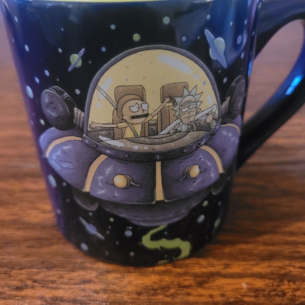 Rick and Morty Spaceship Mug